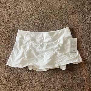 White Tennis Skirt